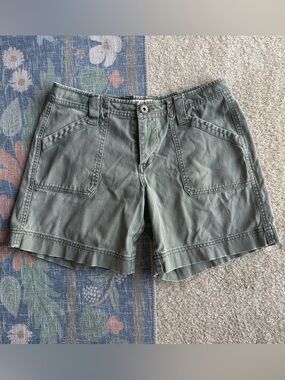 Faded Glory Sage Green Utility Shorts